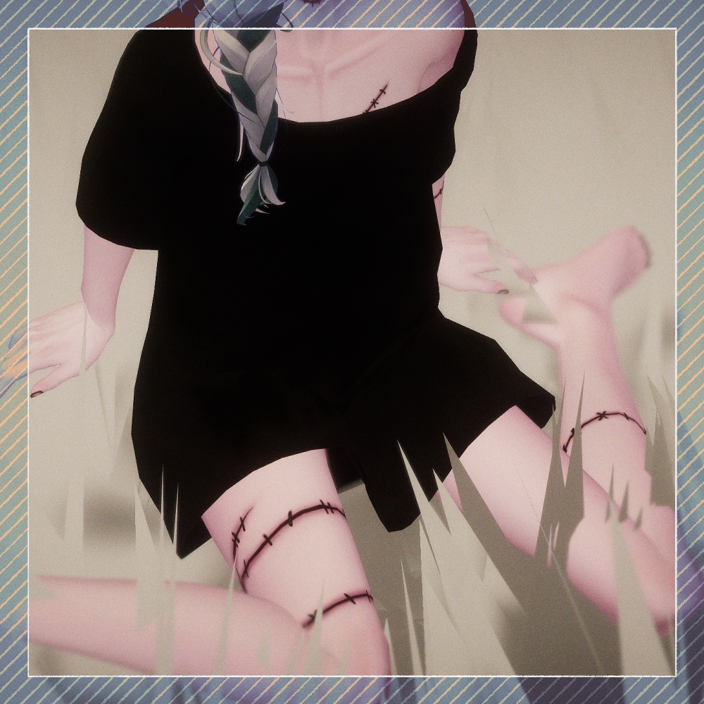 【くうた- Kuuta-】ハロウィン bye Makeup(+Body) + Eye Texture All pack No. 03