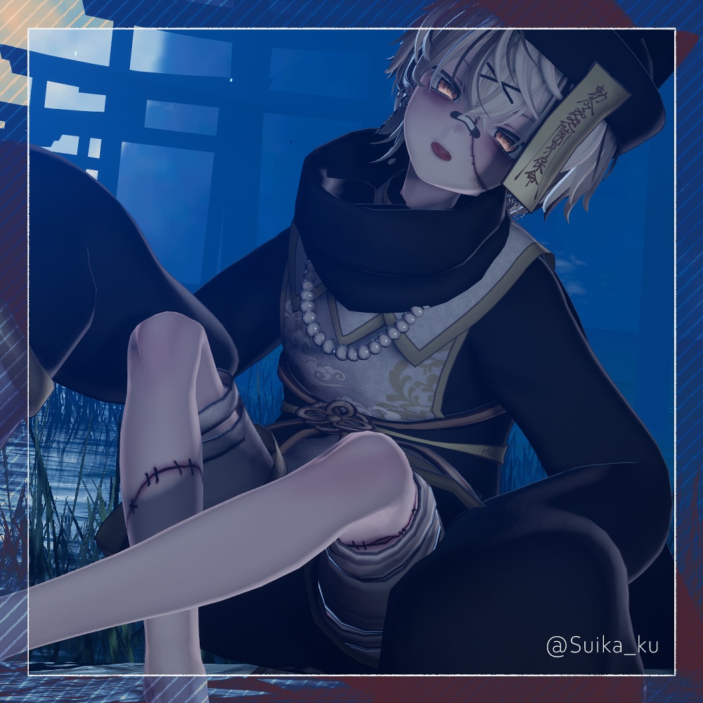 【くうた- Kuuta-】ハロウィン bye Makeup(+Body) + Eye Texture All pack No. 03