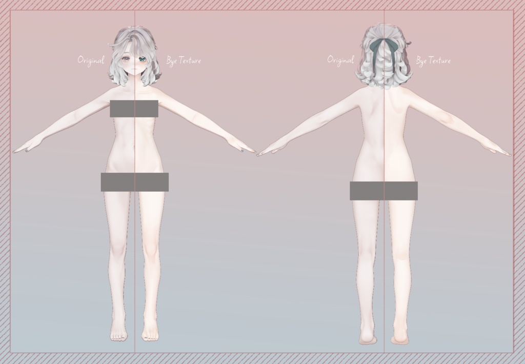 【Marycia マリシア】bye Makeup + Body + Eye Texture All pack No. 05