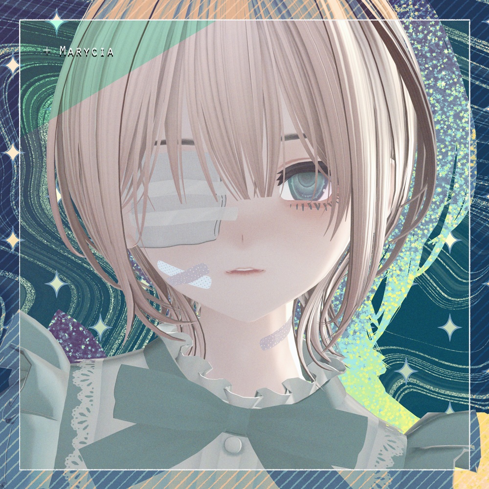 【9アバター対応】bye Gauze Patch Set ガーゼばんそうこう セット