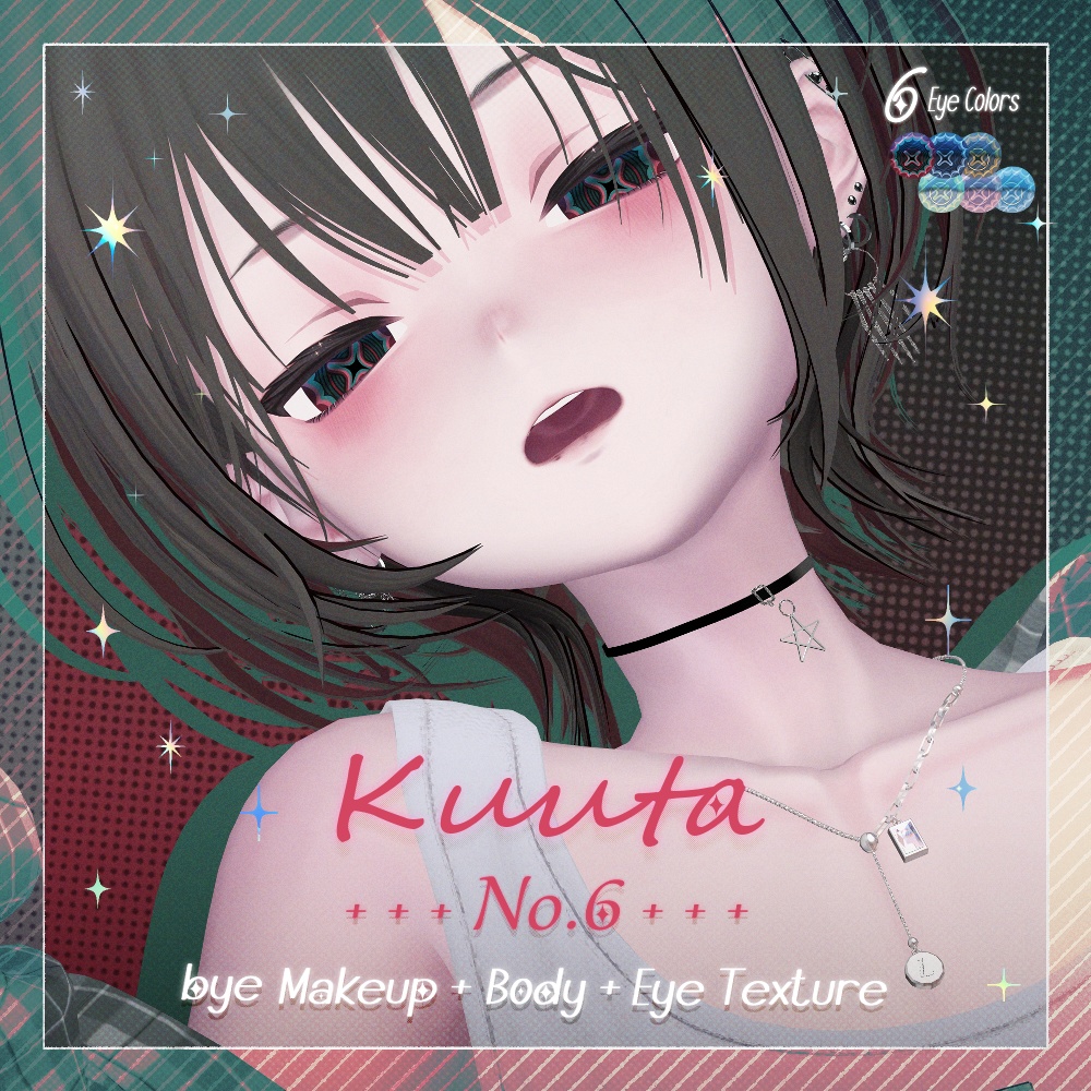 【くうた- Kuuta-】bye Makeup(+Body) + Eye Texture All pack No. 06