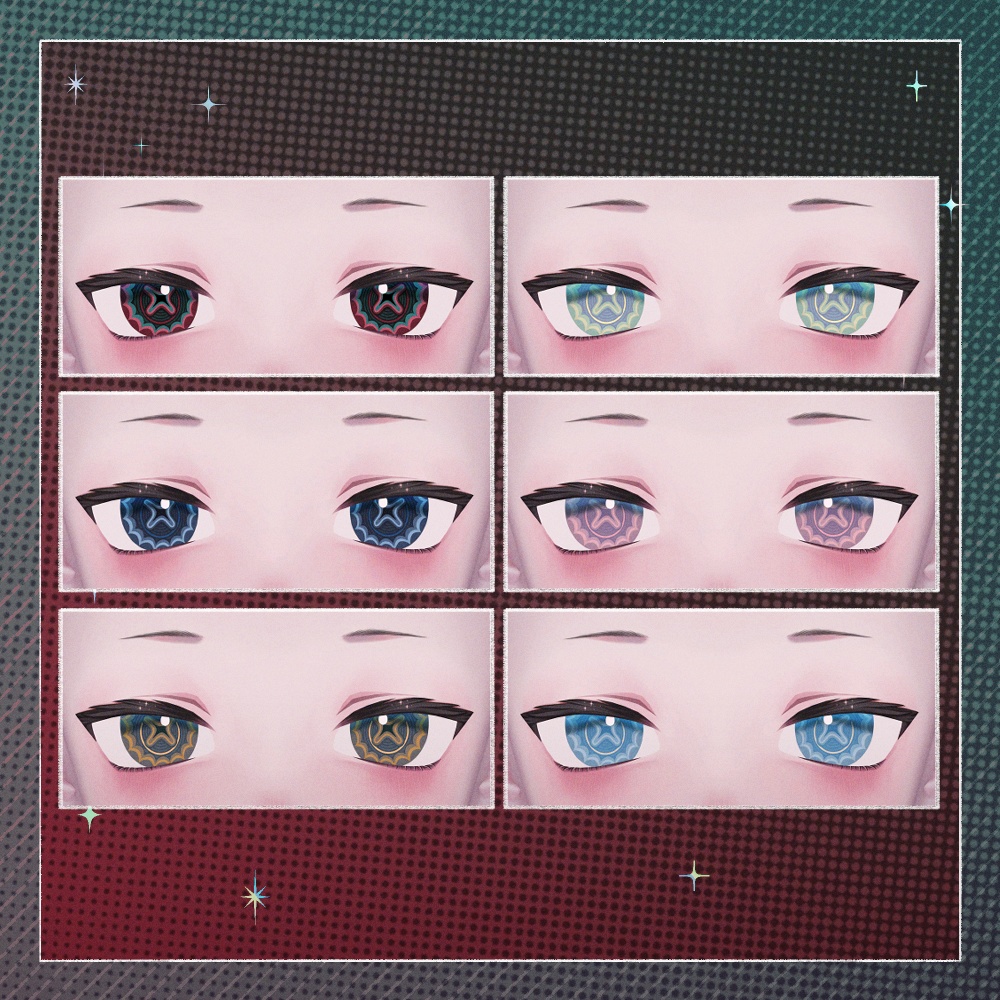 【くうた- Kuuta-】bye Makeup(+Body) + Eye Texture All pack No. 06