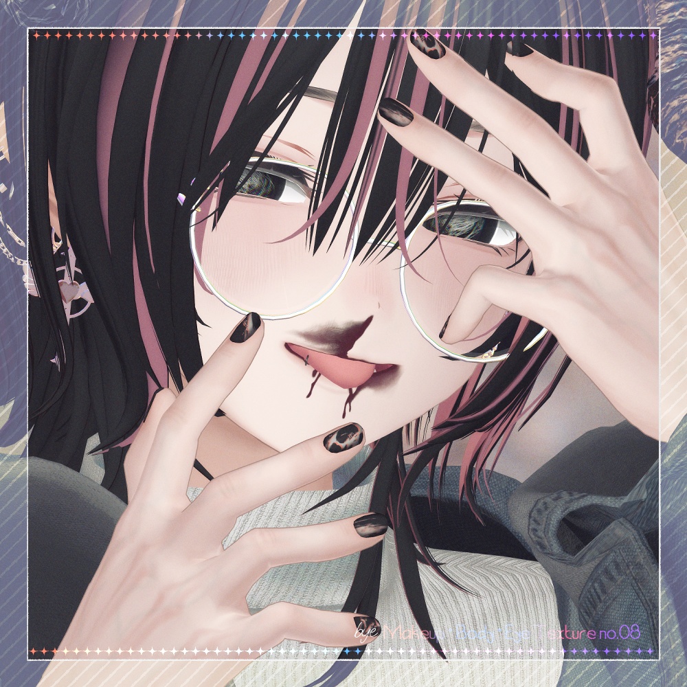bye Makeup +Body + Eye Texture All pack No. 08 【4アバター対応】
