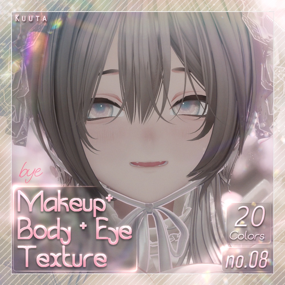 bye Makeup +Body + Eye Texture All pack No. 08 【4アバター対応】