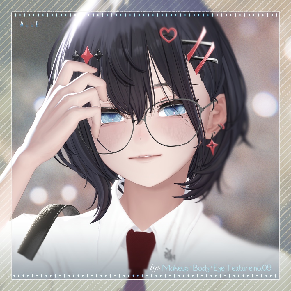 bye Makeup +Body + Eye Texture All pack No. 08 【4アバター対応】