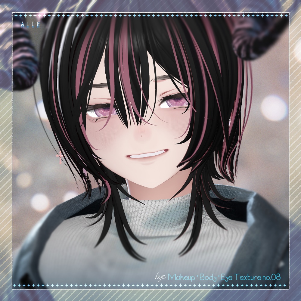 bye Makeup +Body + Eye Texture All pack No. 08 【4アバター対応】