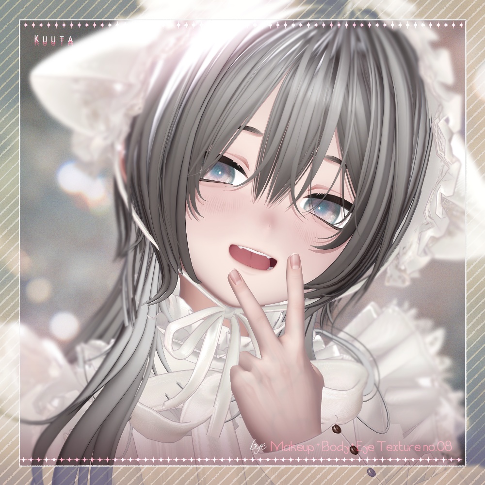 bye Makeup +Body + Eye Texture All pack No. 08 【4アバター対応】