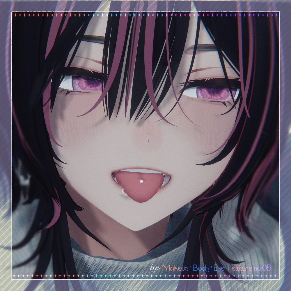 bye Makeup +Body + Eye Texture All pack No. 08 【4アバター対応】