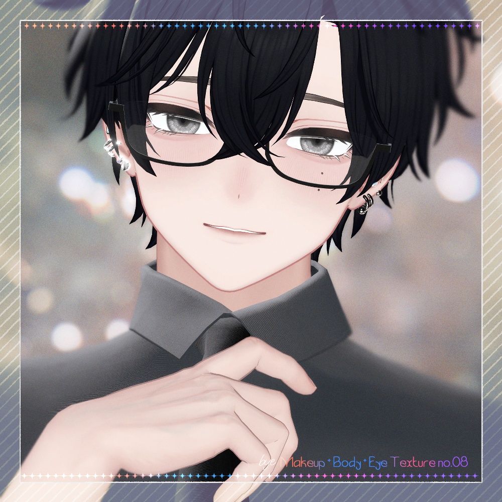 bye Makeup +Body + Eye Texture All pack No. 08 【4アバター対応】