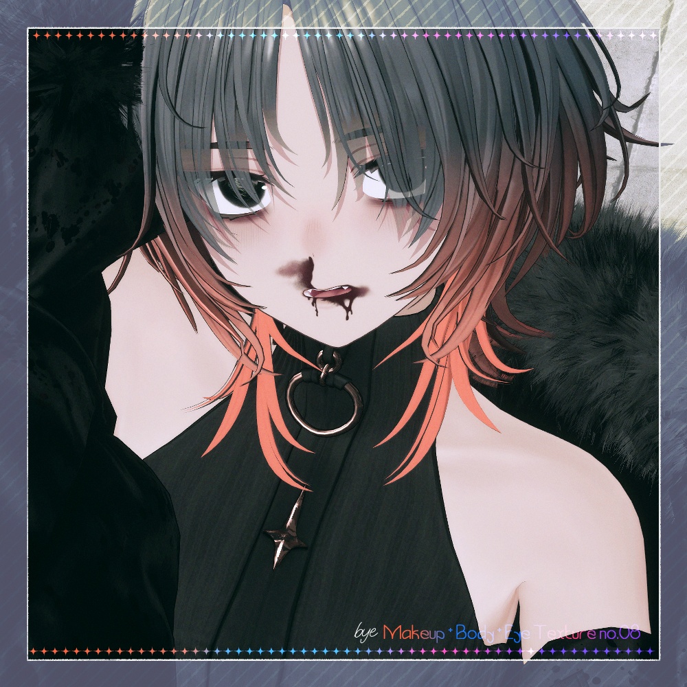 bye Makeup +Body + Eye Texture All pack No. 08 【4アバター対応】