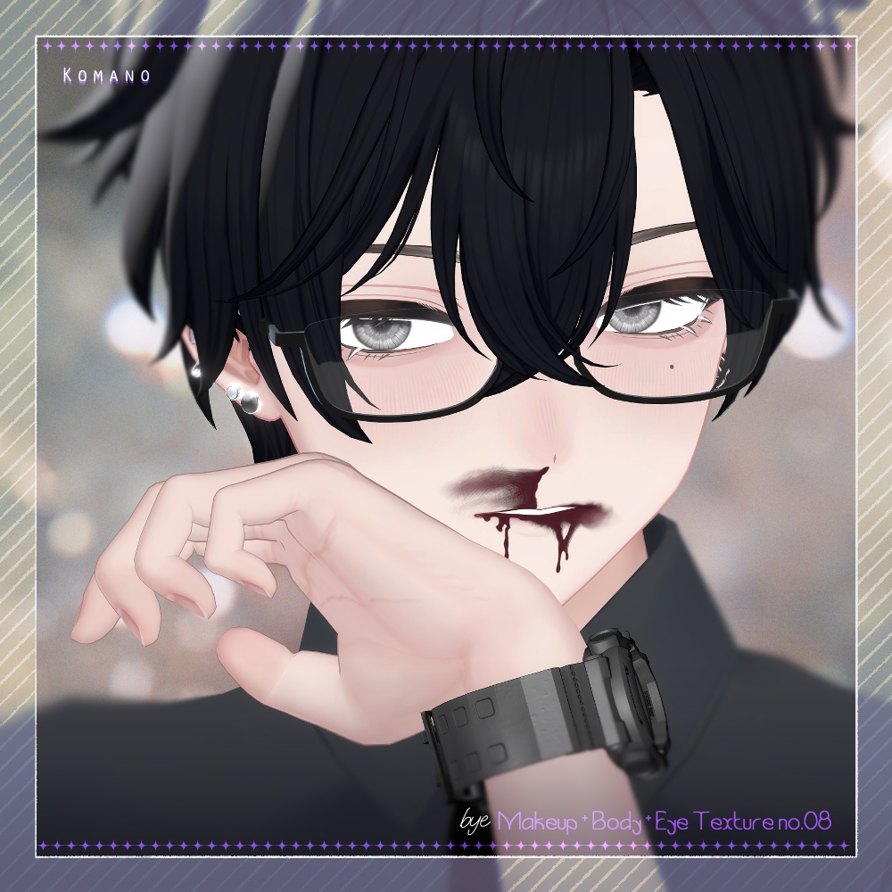 bye Makeup +Body + Eye Texture All pack No. 08 【4アバター対応】