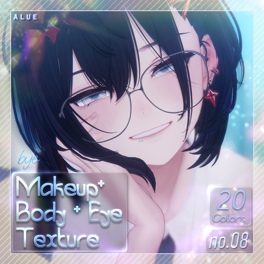 bye Makeup +Body + Eye Texture All pack No. 08 【4アバター対応】