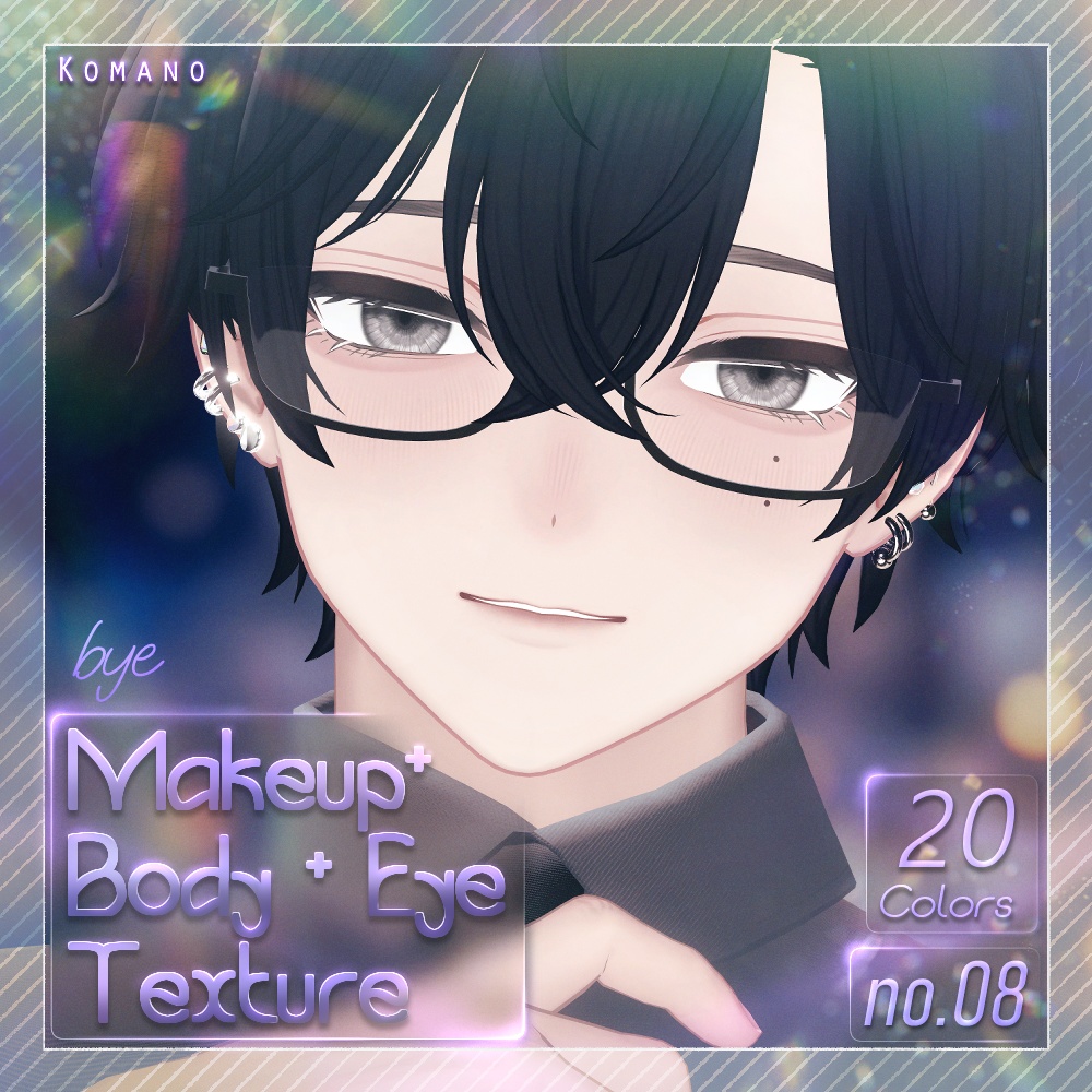 bye Makeup +Body + Eye Texture All pack No. 08 【4アバター対応】