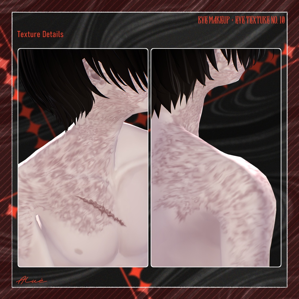 【Alué アルエ】bye Makeup + Body + Eye Texture All Pack No.10