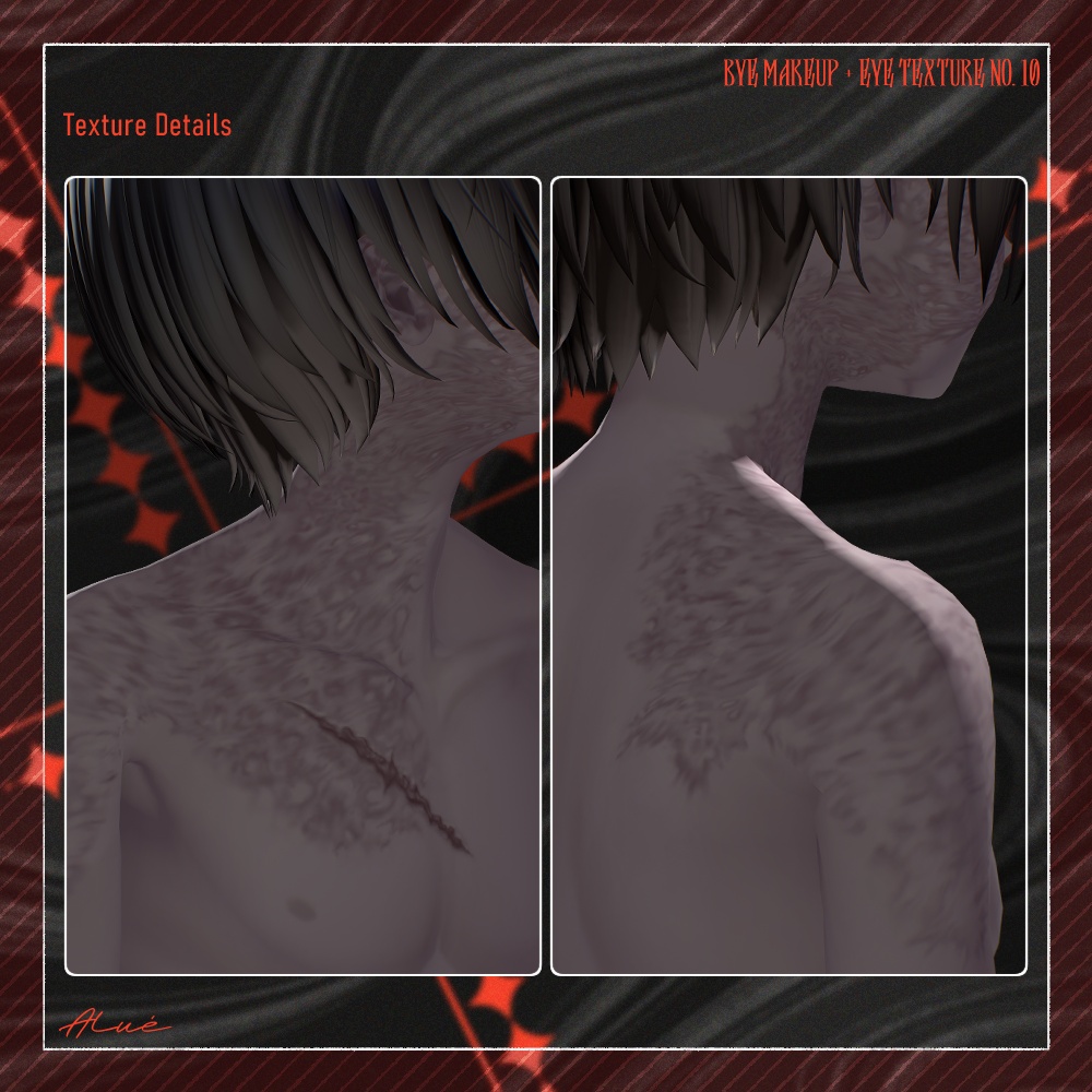 【Alué アルエ】bye Makeup + Body + Eye Texture All Pack No.10