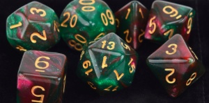 7個 多面体ダイス