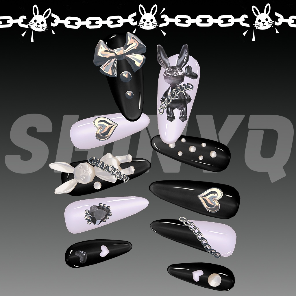 [ネイル] RabbitChain Nail