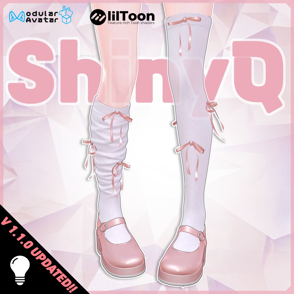 【シューズセット】 Mary Jane & Ribbon Stockings Set