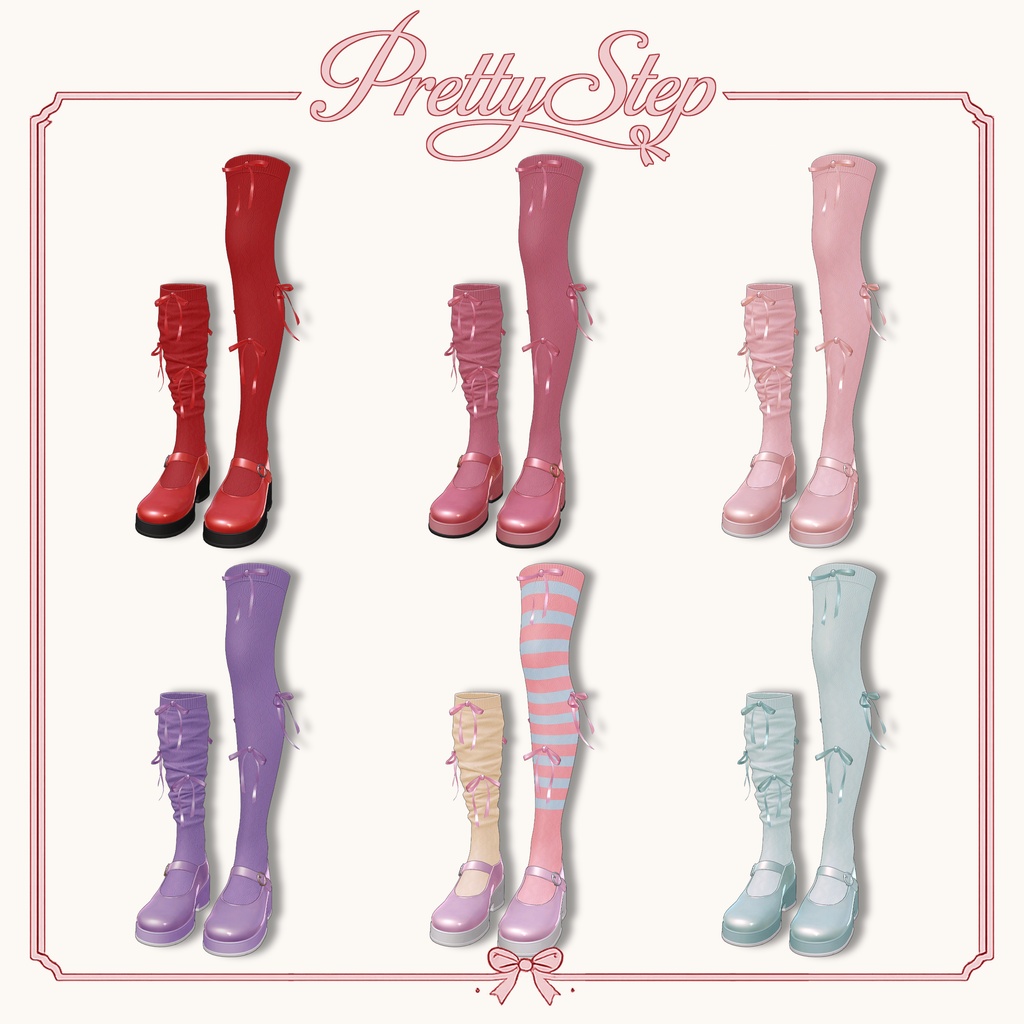 【シューズセット】 Pretty Step