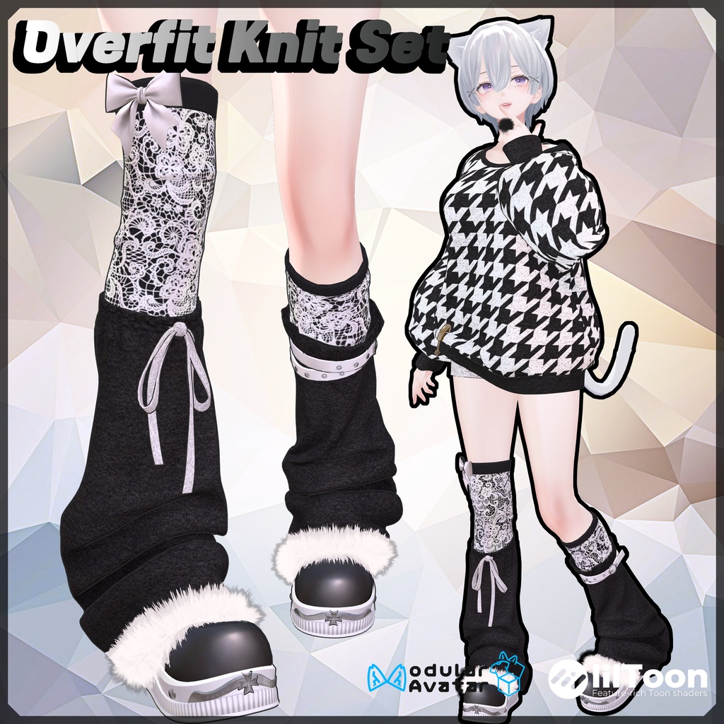 [オーバーフィット ニットセット] Overfit Knit Set