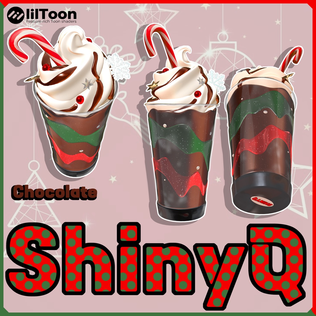【FREE】ShinyQ クリスマスアイスカップ