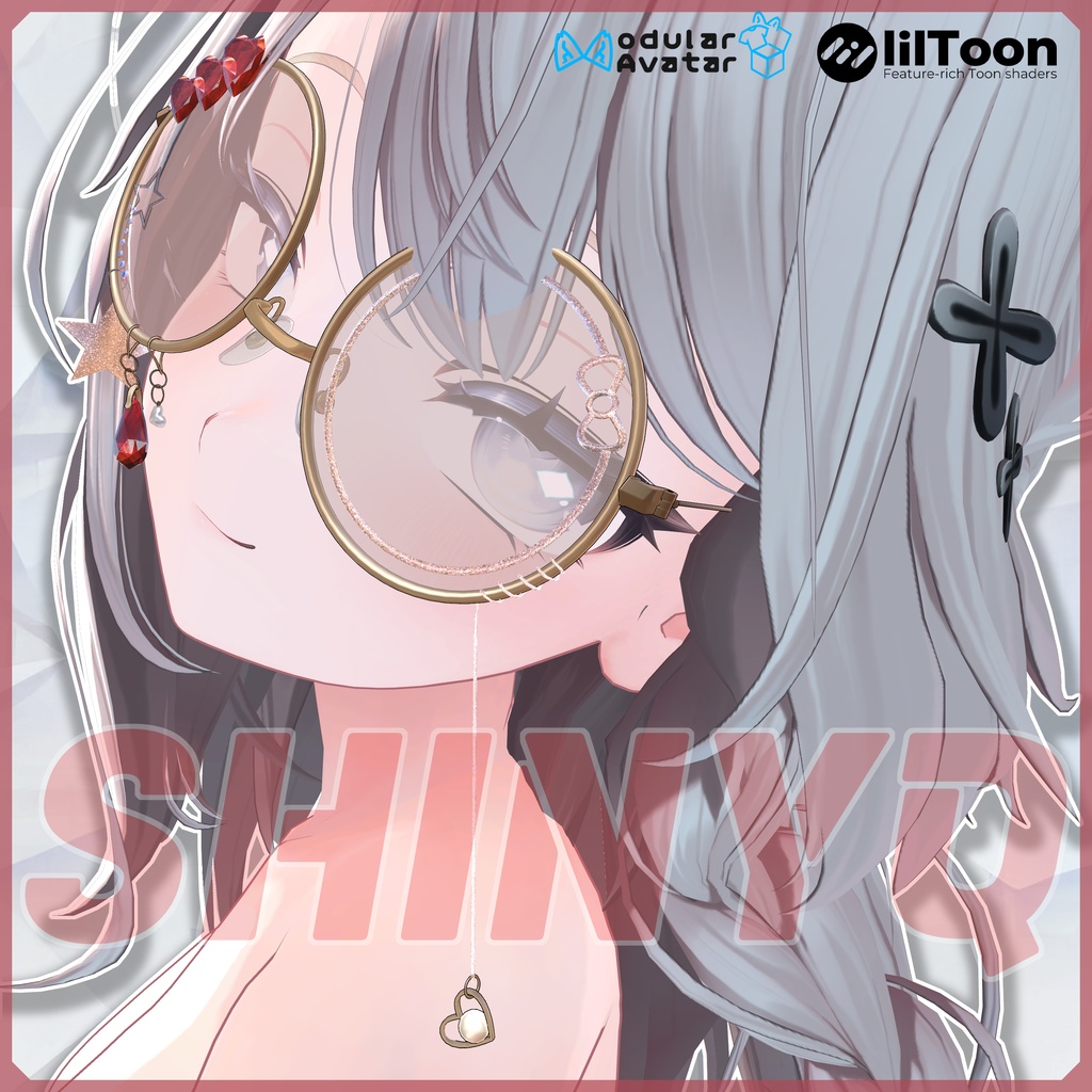 [眼鏡]Ornament Circle(画像付き導入ガイド付き)