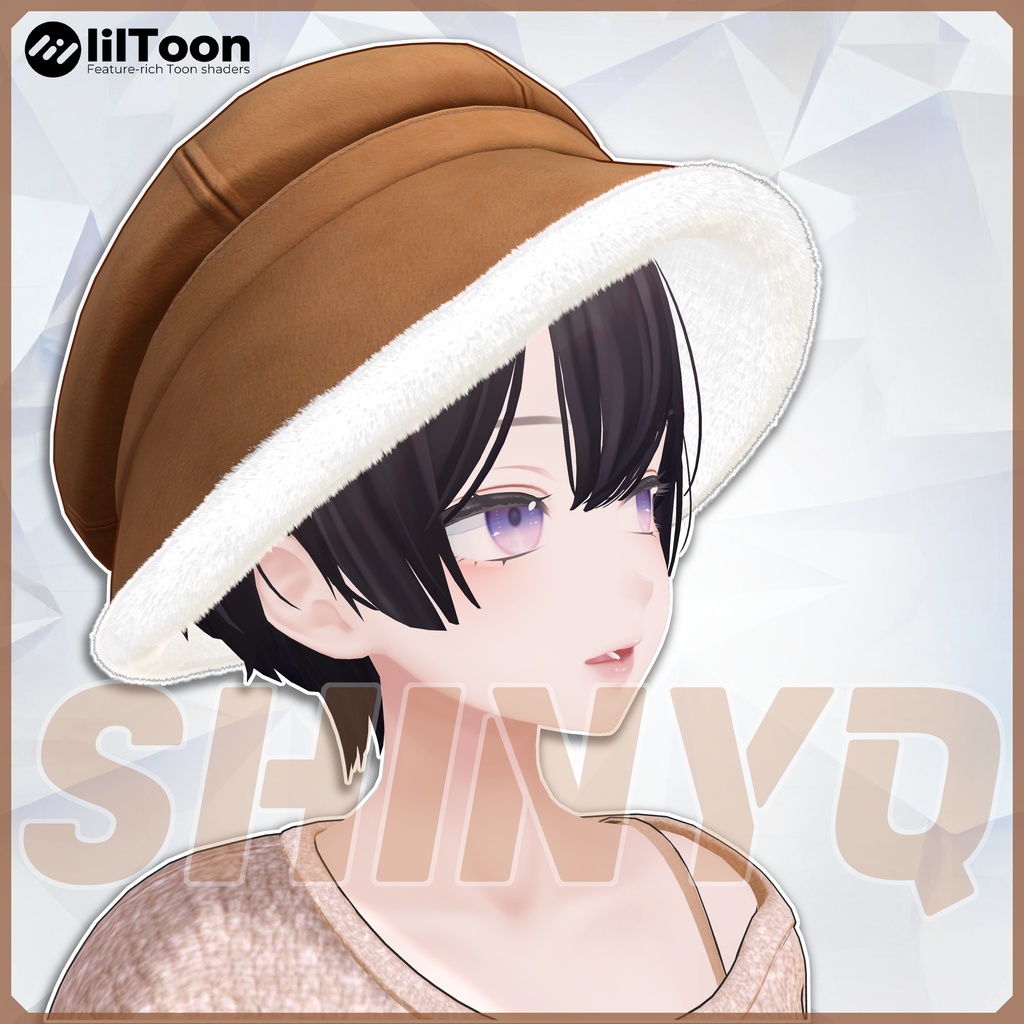 【Mouton】ふわもこ冬帽子(画像付き導入ガイド付き)