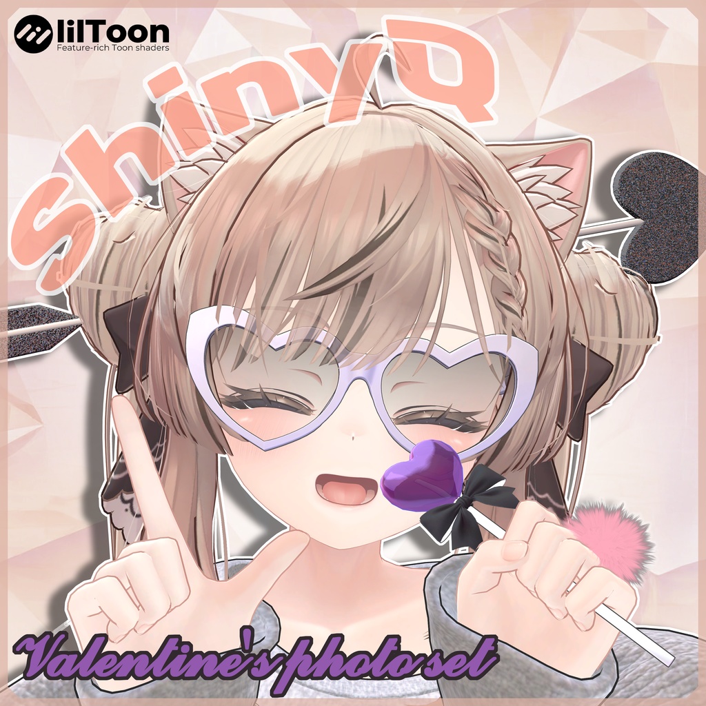 【Valentine】フォト映えアクセサリーセット(導入ガイド付き)