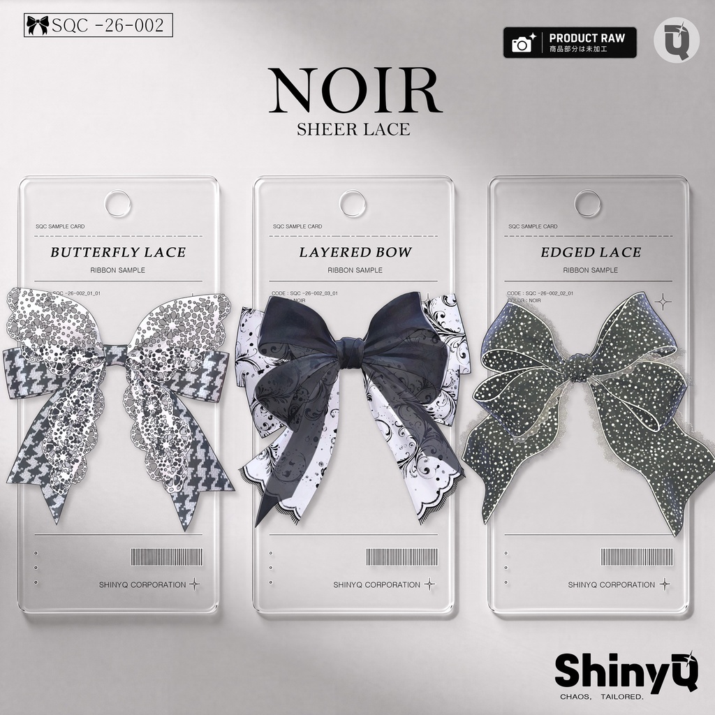 【リボン】シアーレース Sheer Lace