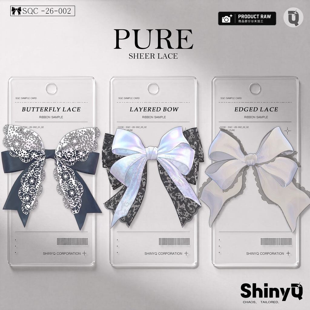 【リボン】シアーレース Sheer Lace
