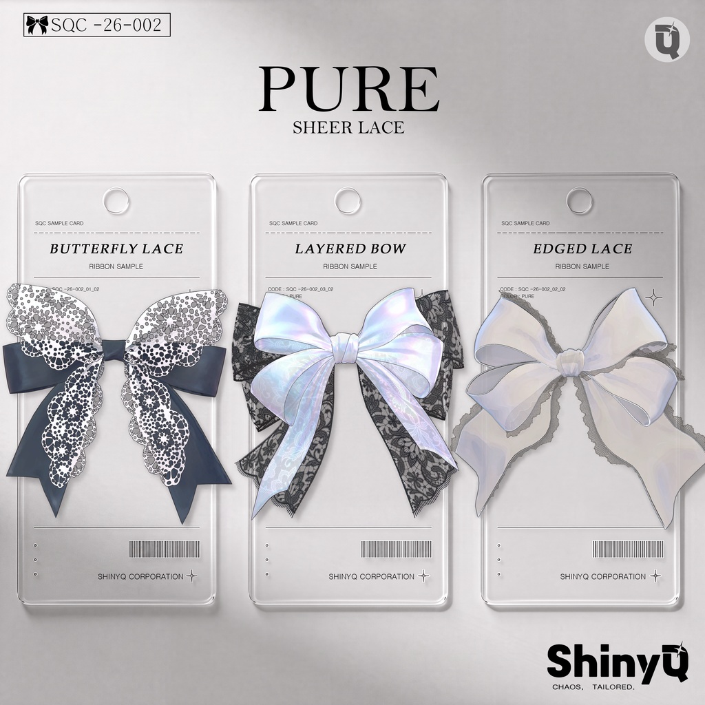 【リボン】シアーレース Sheer Lace