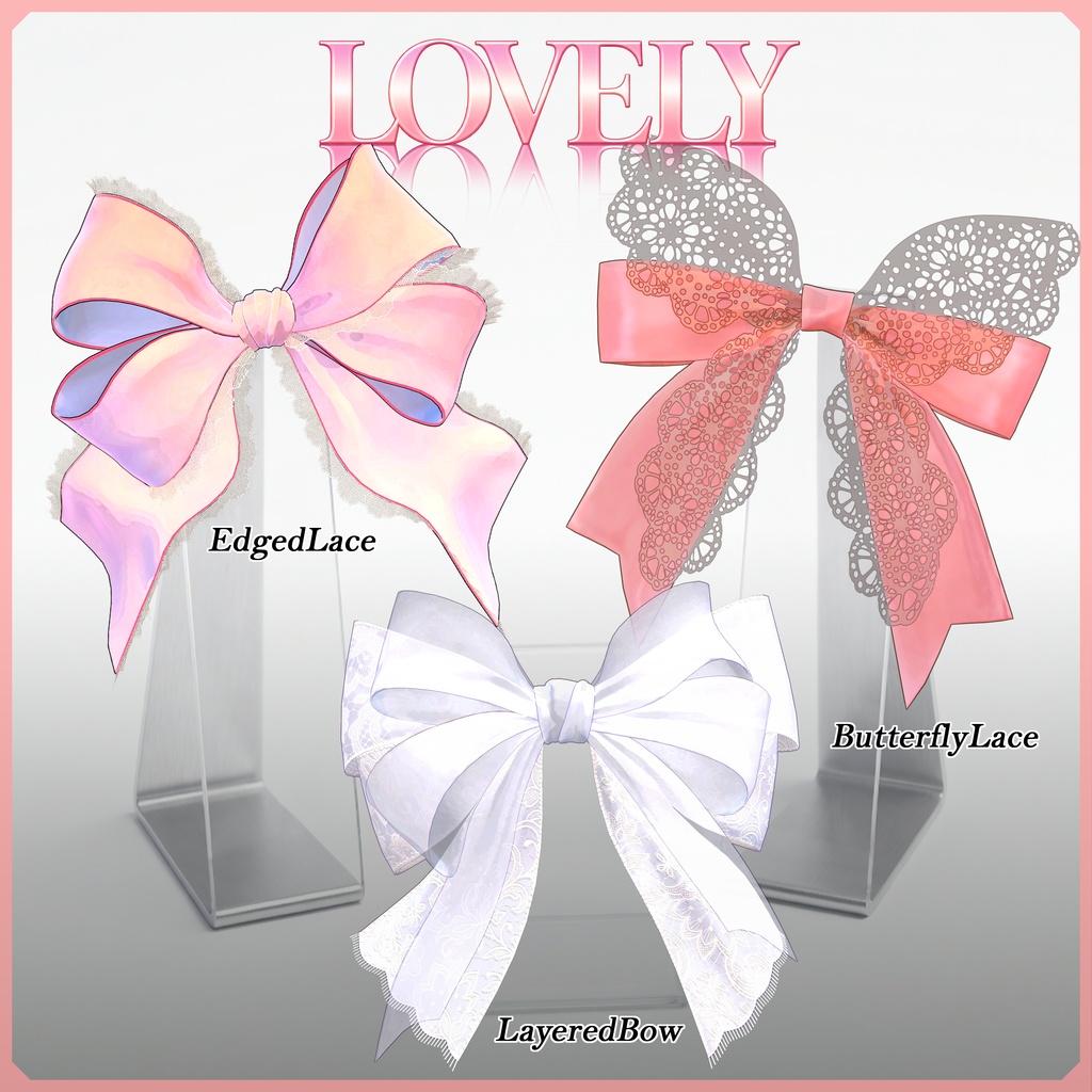 【リボン】シアーレース SheerLace