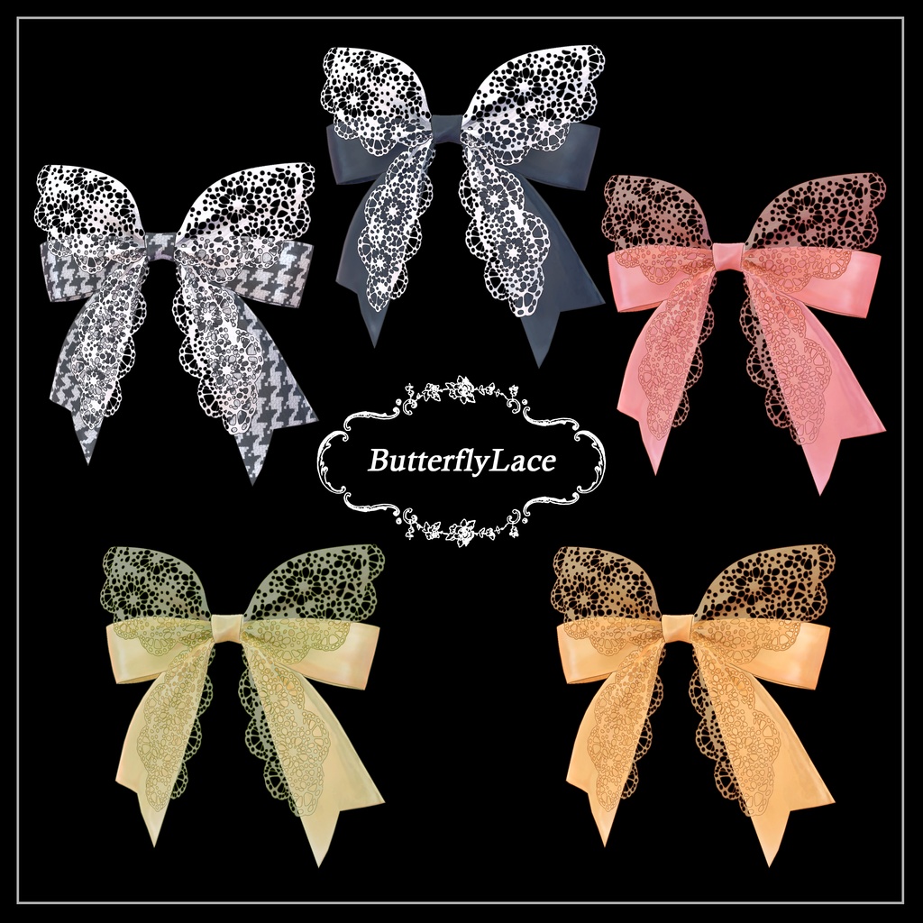 【リボン】シアーレース SheerLace