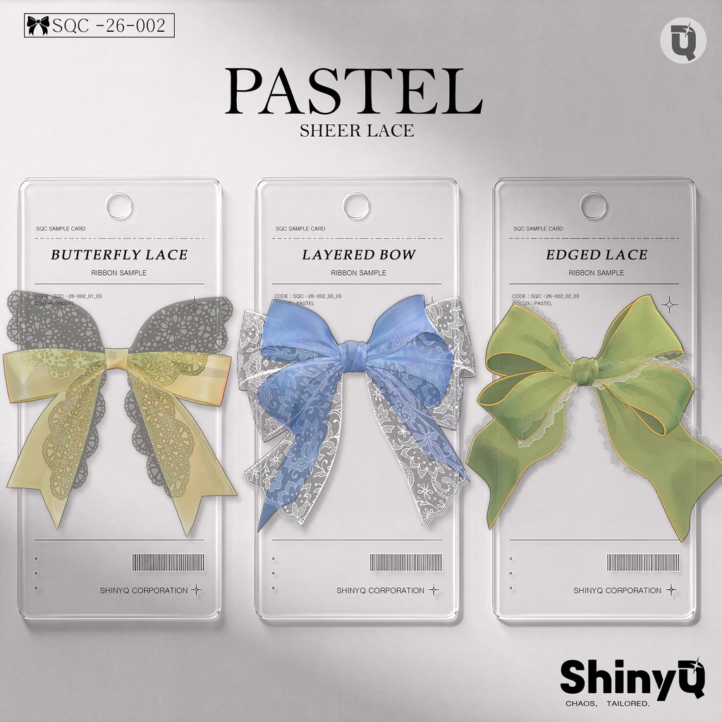 【リボン】シアーレース Sheer Lace