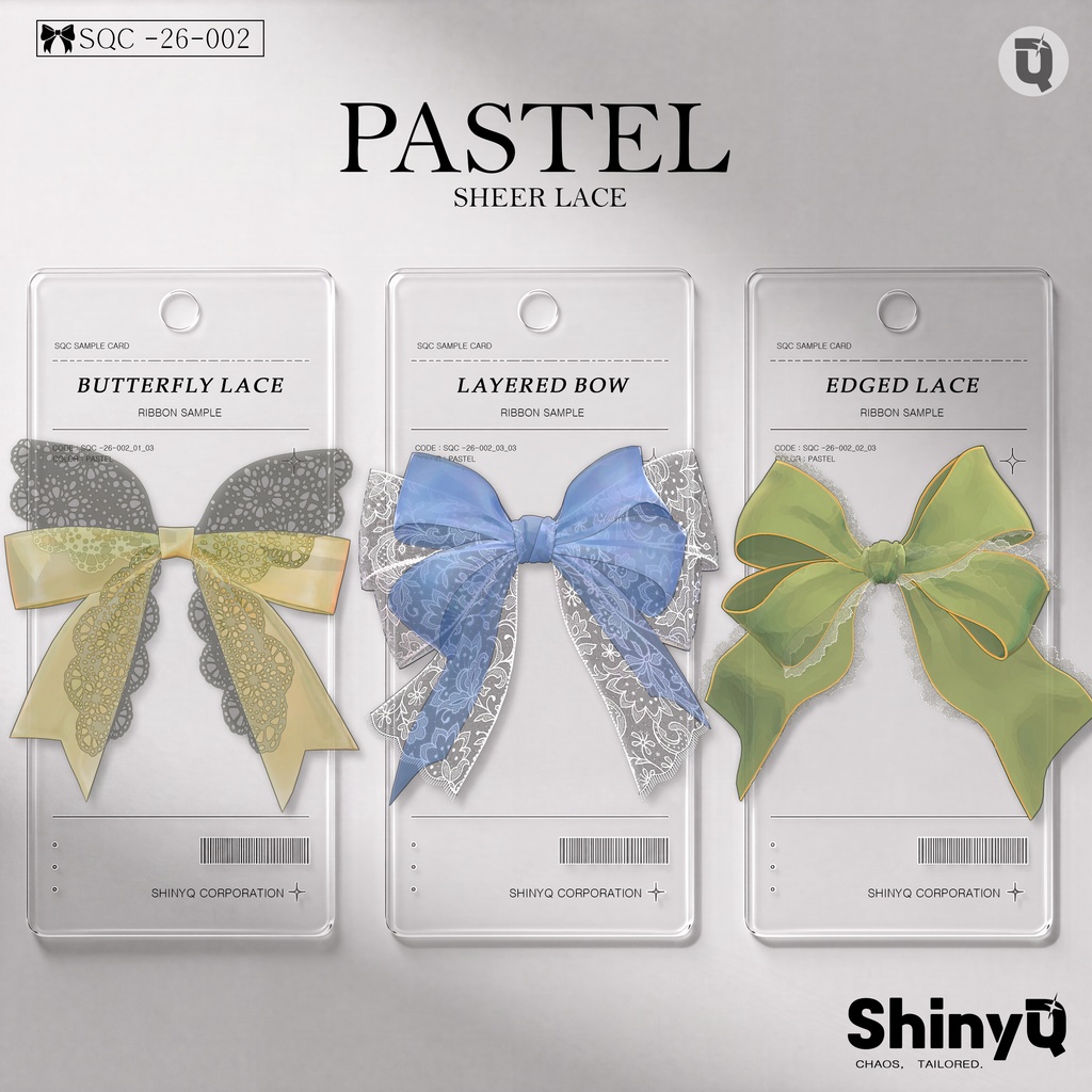 【リボン】シアーレース Sheer Lace