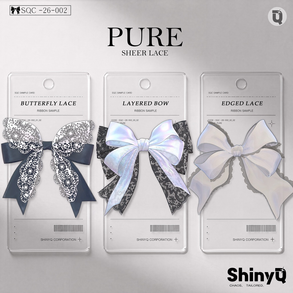 【リボン】シアーレース Sheer Lace