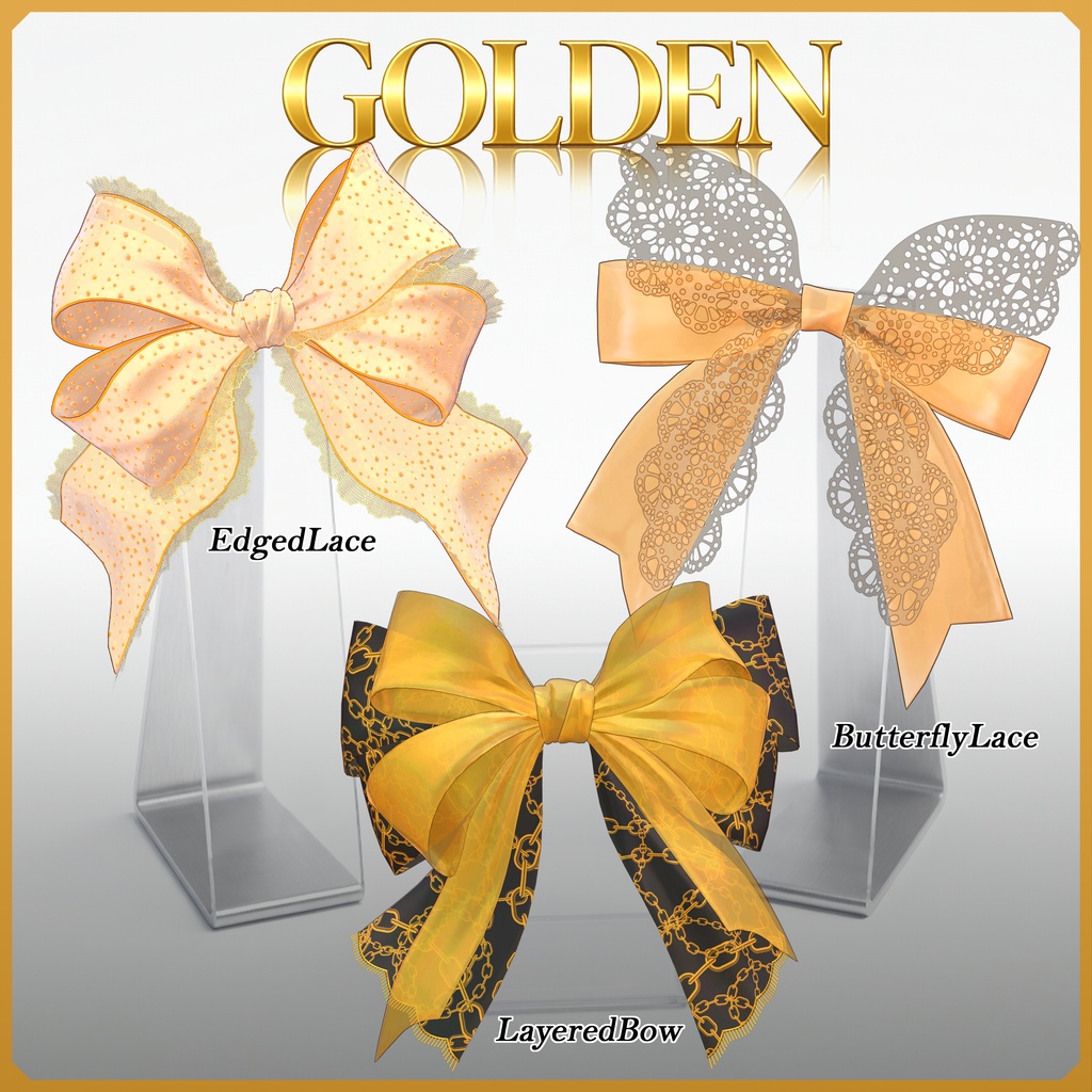 【リボン】シアーレース SheerLace