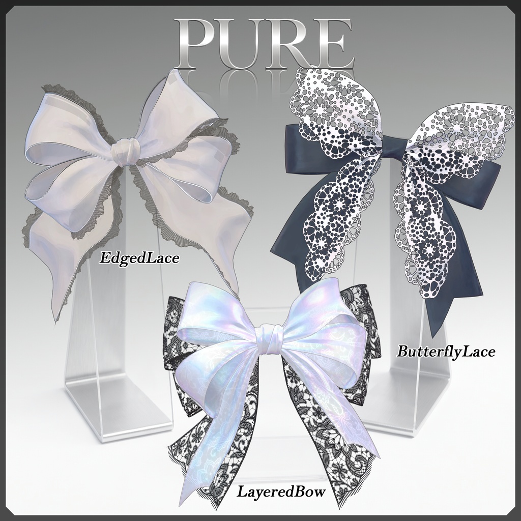 【リボン】シアーレース SheerLace