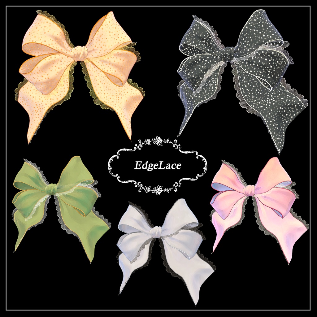 【リボン】シアーレース SheerLace