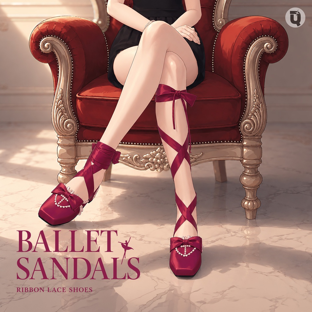 【シューズ】 Ballet Sandals
