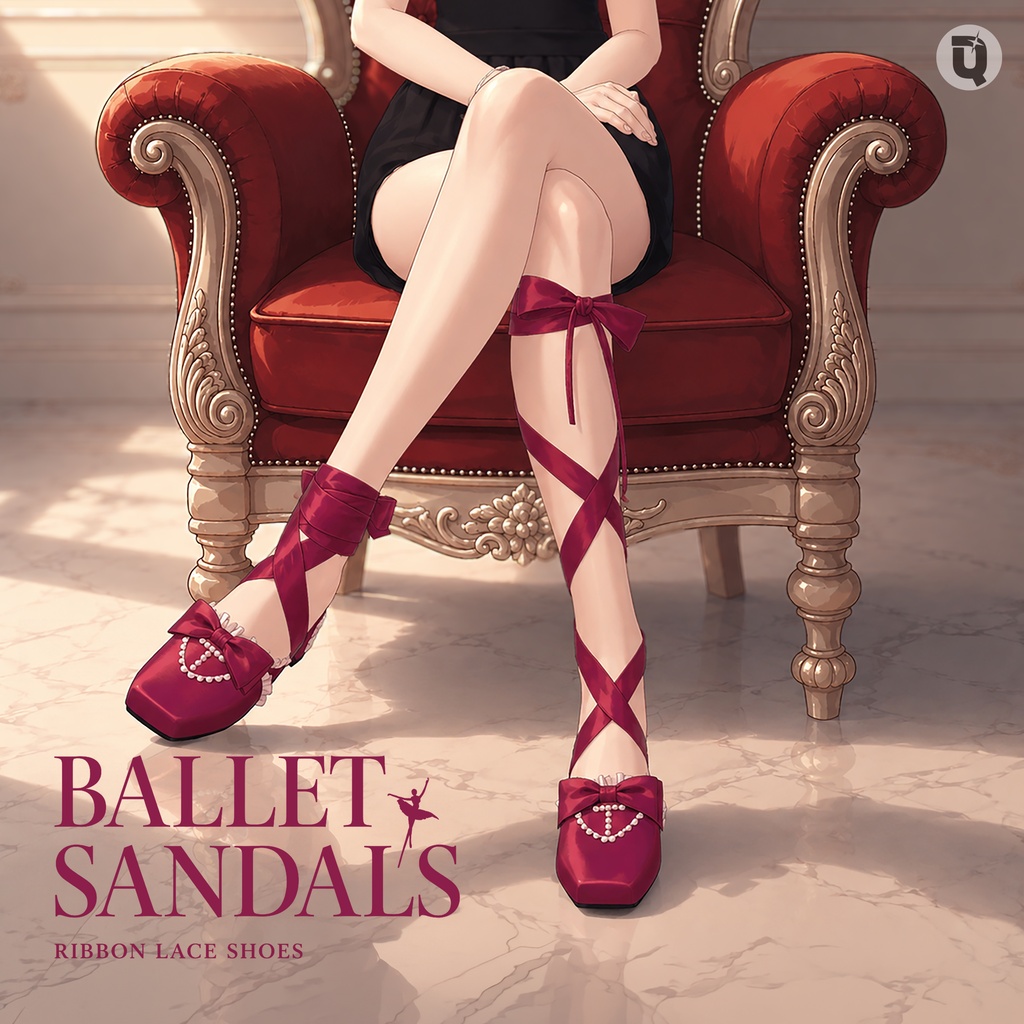 【シューズ】 Ballet Sandals