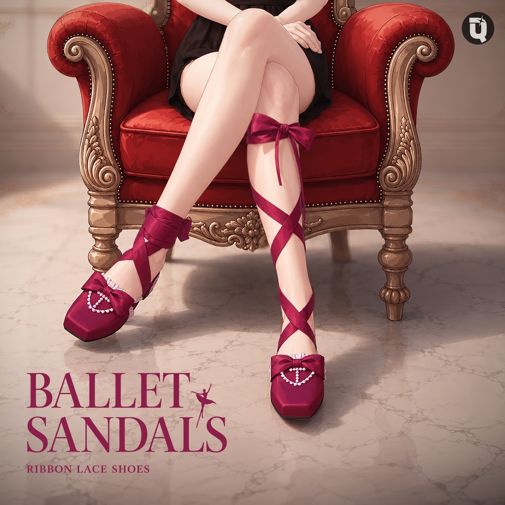 【シューズ】 Ballet Sandals