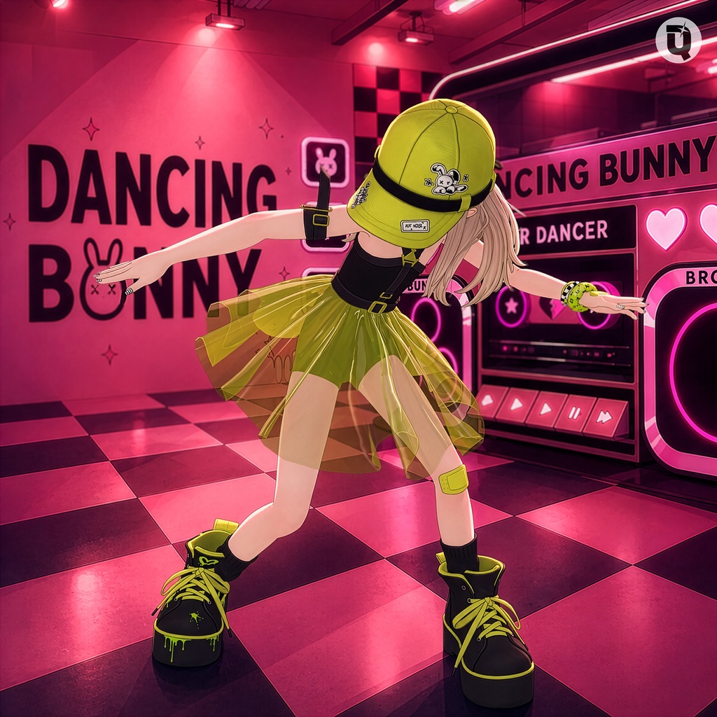 【VRChat衣装・ヘア】BROKEN BUNNY for フィユエ