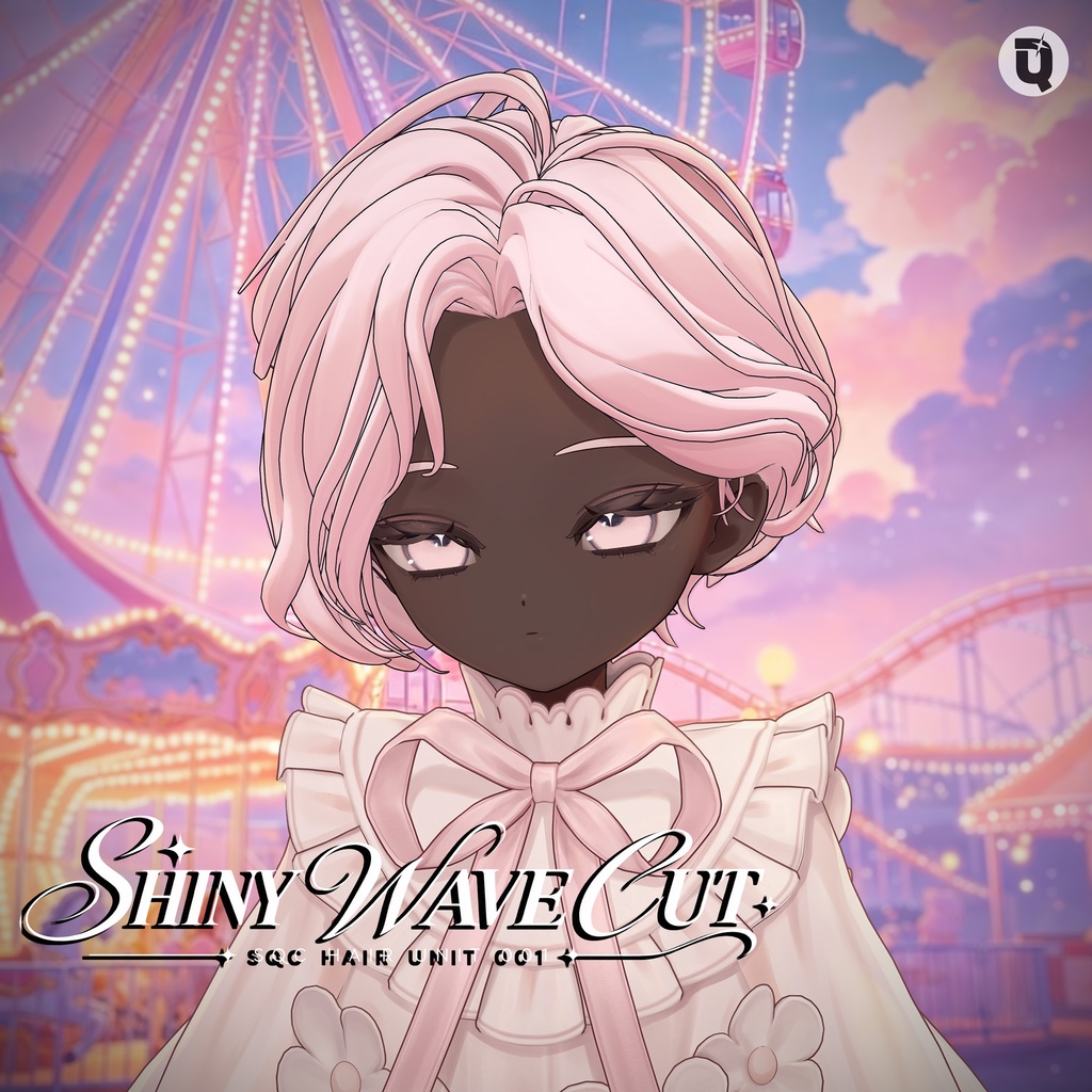 【ヘア】SHINY WAVE CUT