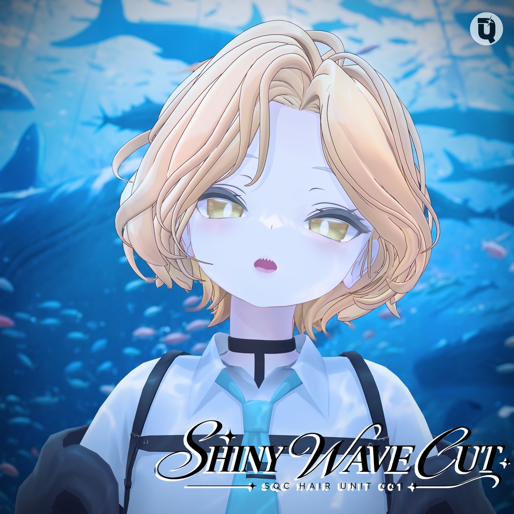 【ヘア】SHINY WAVE CUT