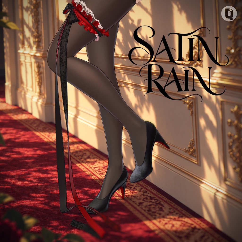 【シューズ】 SATIN RAIN