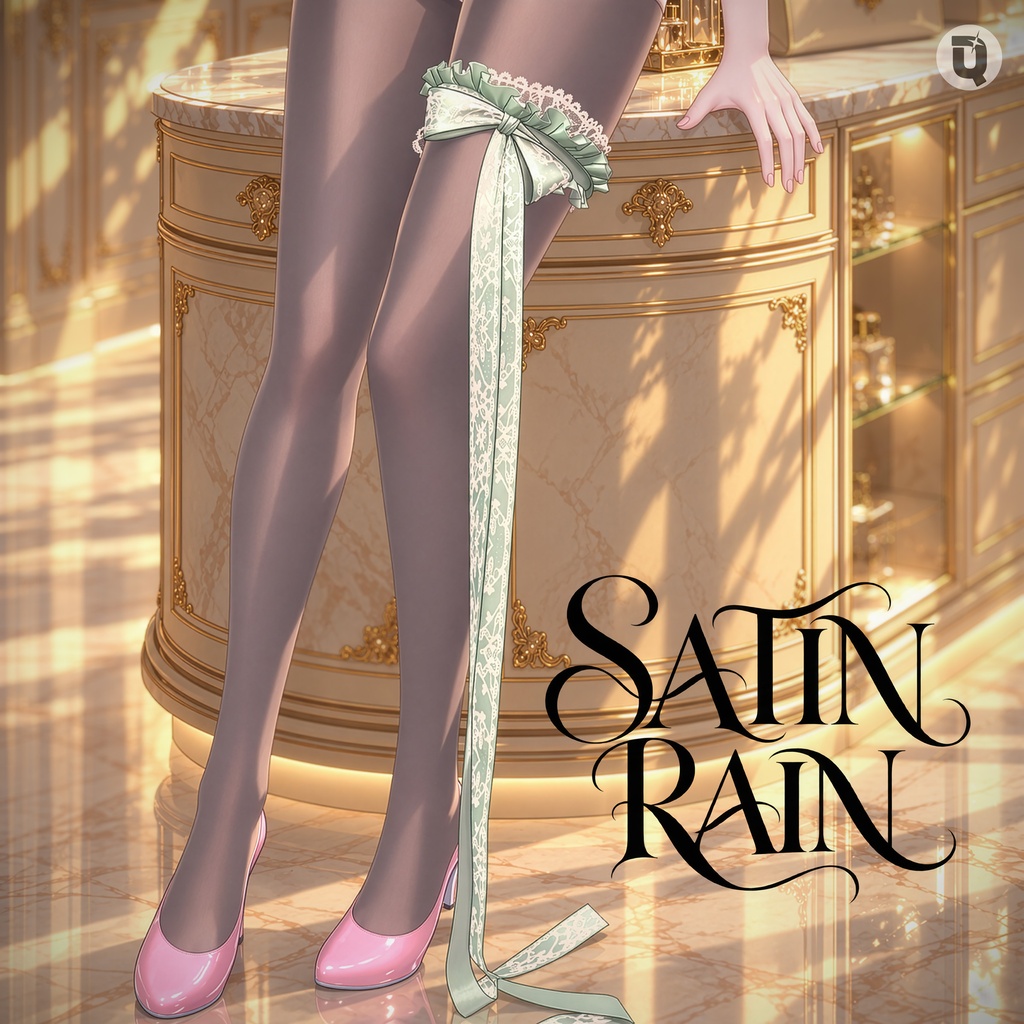 【シューズ】 SATIN RAIN