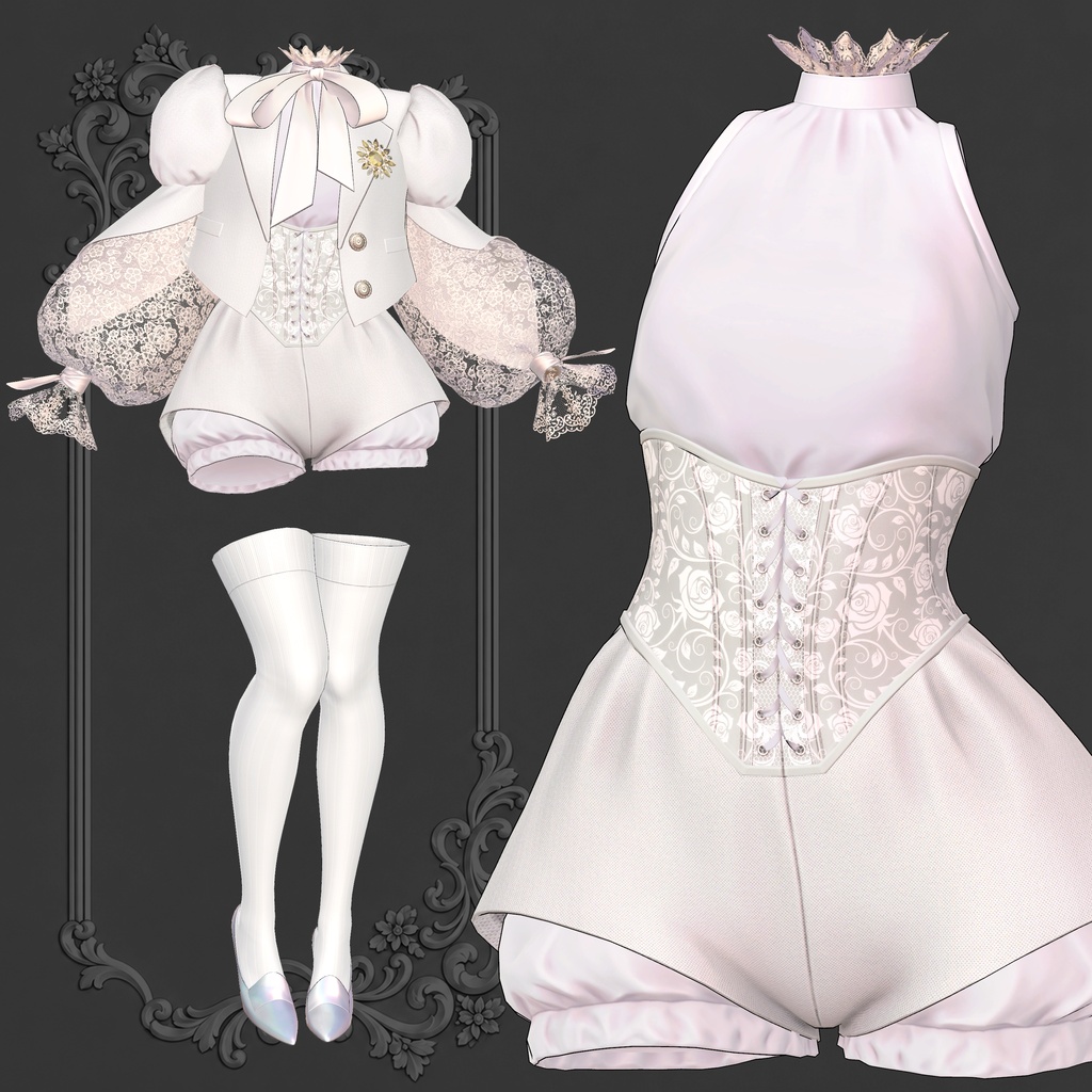 【VRChat衣装】 TailoredBouquet