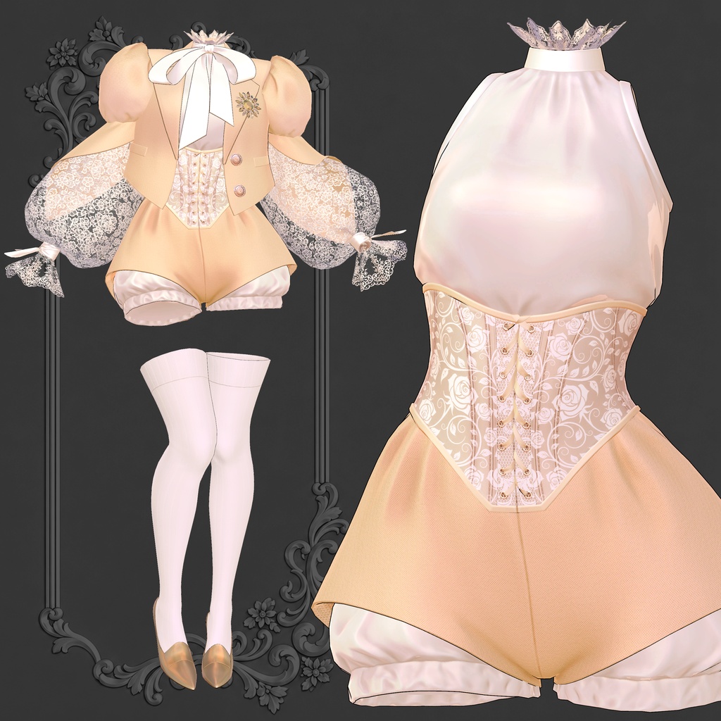 【VRChat衣装】 TailoredBouquet