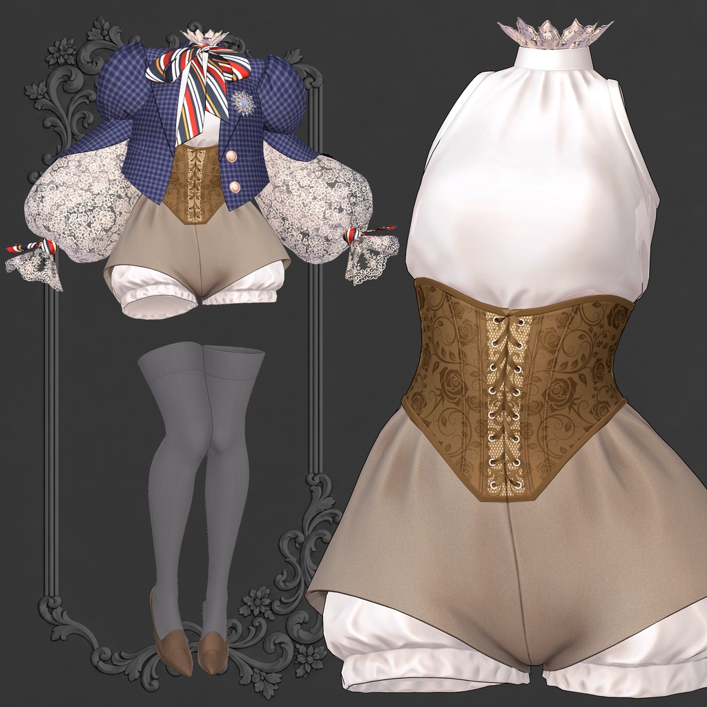 【VRChat衣装】 TailoredBouquet